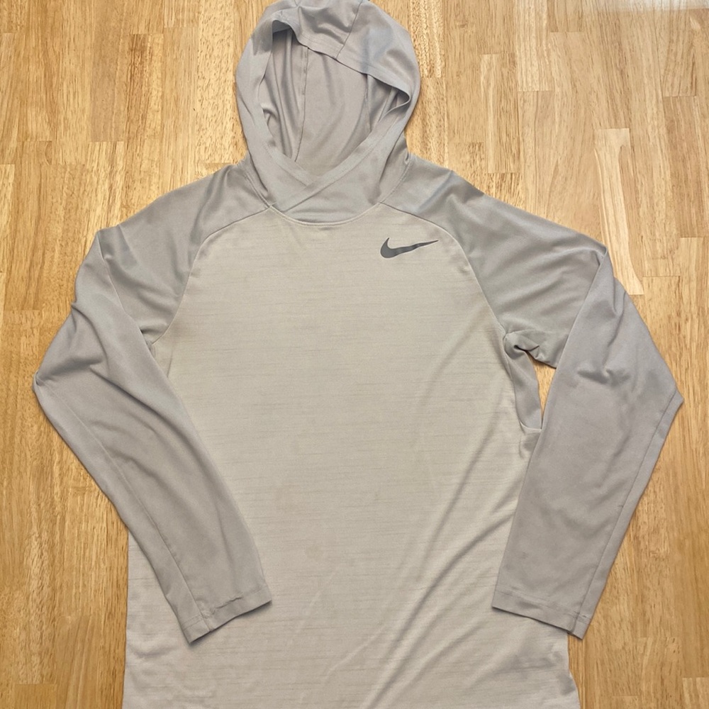 Lightweight Nike Dri-Fit Hooded Shirt (Medium)